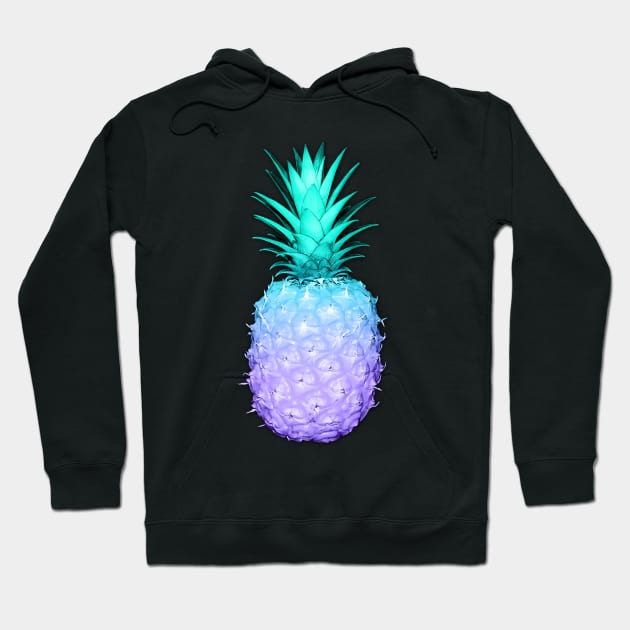 Pineapple longline hoodie top
